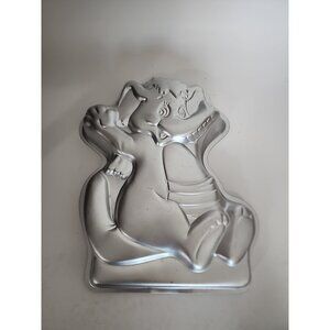 Vintage Wilton Aluminum Cake Pan Eleroo Wuzzles 1985 Walt Disney Elephant